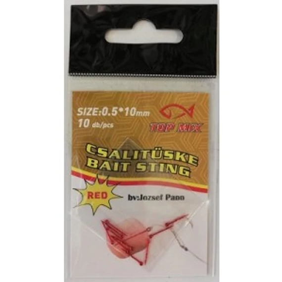 TOP MIX Red Csalitüske Waftersekhez, 0,5x10mm